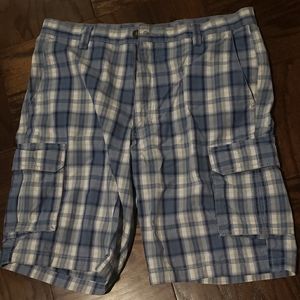 Dockers Plaid Cargo Shorts